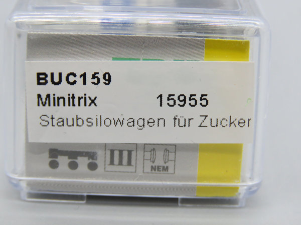 Minitrix 15955 - Staubsilowagen für Zucker - OVP