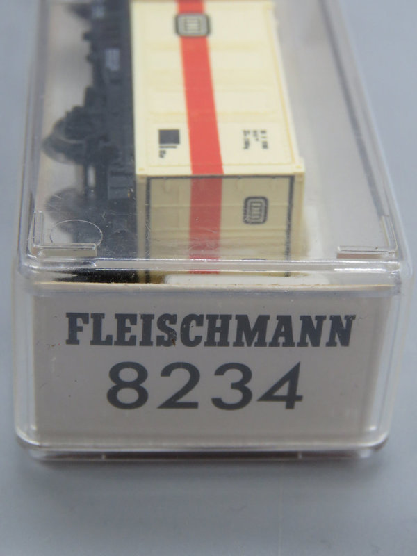 Fleischmann 8234 - Container/Behälter-Tragwagen - OVP