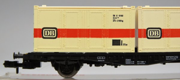 Fleischmann 8234 - Container/Behälter-Tragwagen - OVP