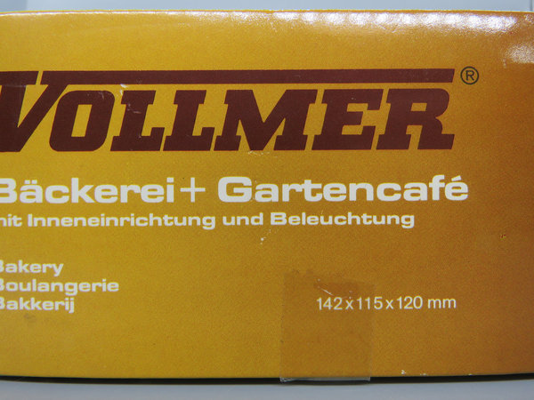 Vollmer 7688 - Bäckerei + Gartencafé - OVP
