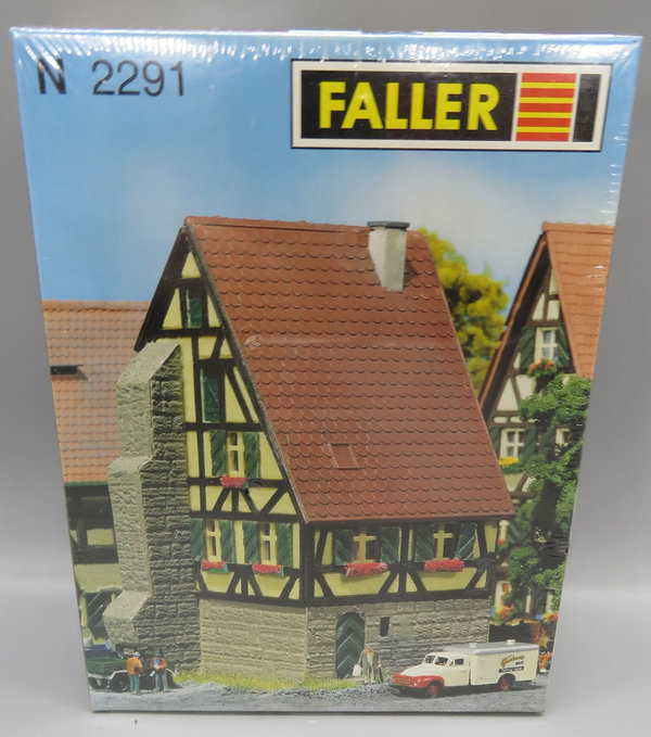 Faller 2291 - Bausatz Haus an der Mauer OVP