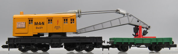 Arnold 4650 - Dampfkran (75 t MAN ), 6-achsig mit Schutzwagen - OVP