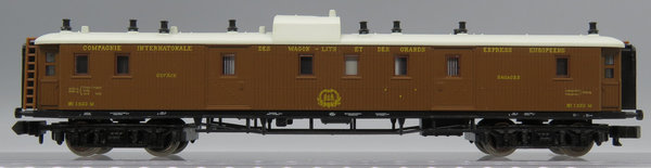 Minitrix 15750 - Gepäckwagen (Orient-Express), Typ F  - OVP